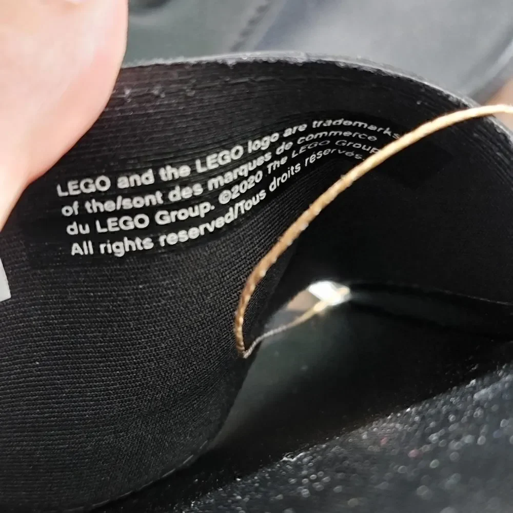 Adidas Lego Adilette Comfort Slide Sandal Black Red Logo Worldwide Ultraboost